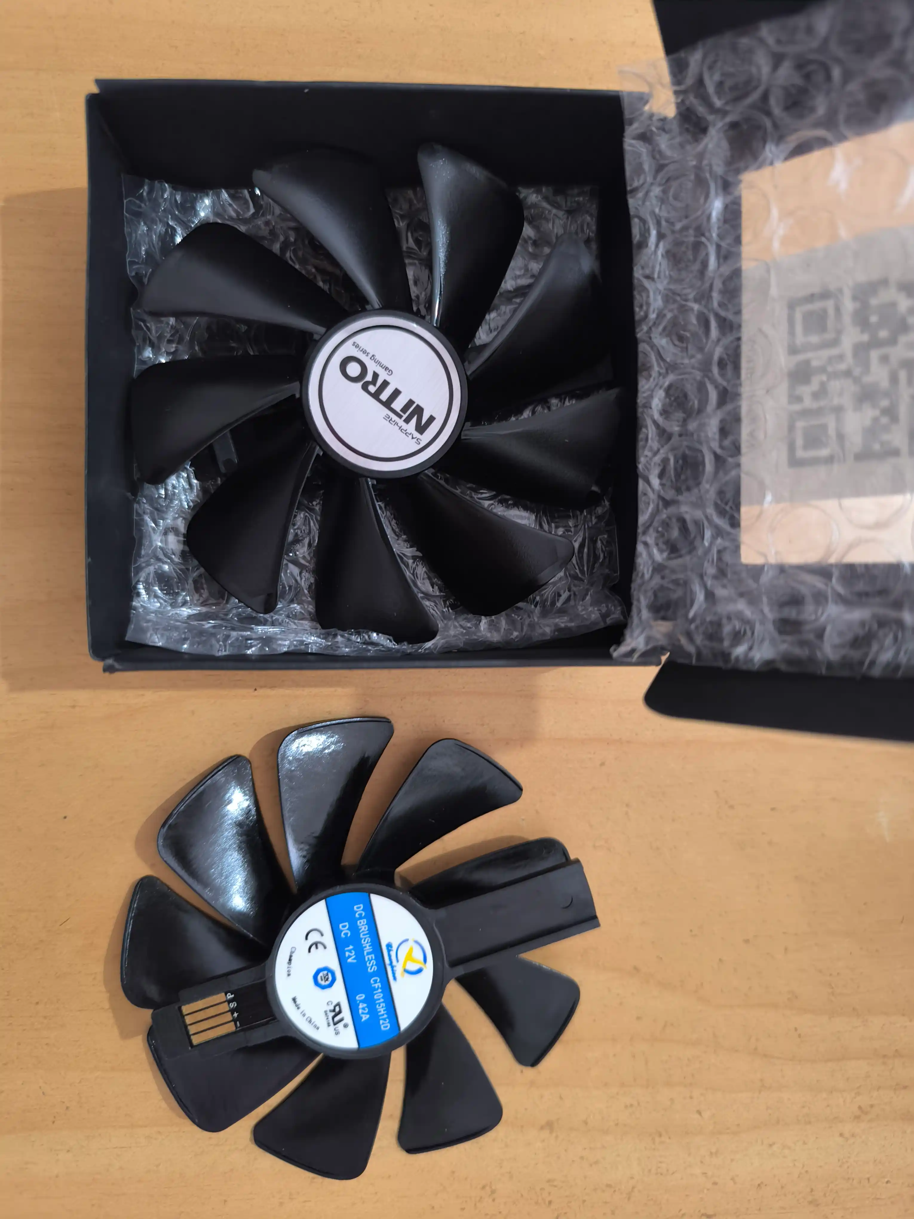 Кулер для видеокарты Sapphire Nitro CF1015H12D Black