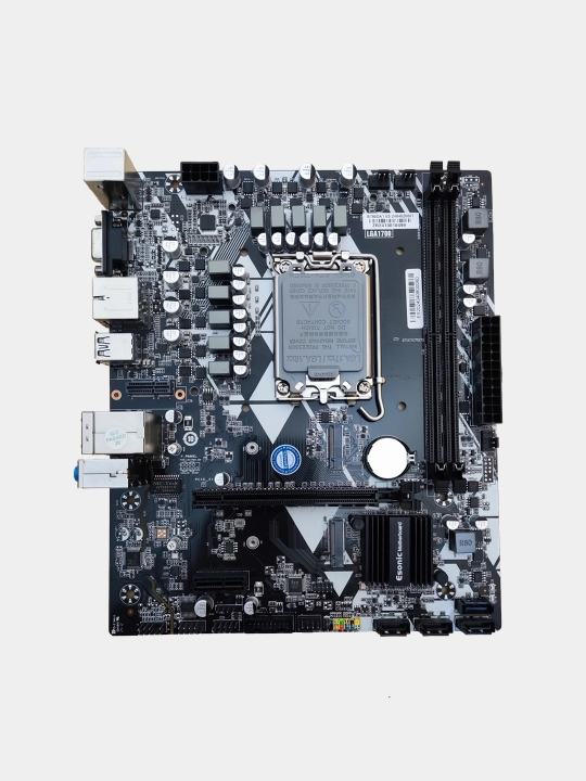 I3, i5, i7, i9, 12-13 avlodlar uchun Esonic DDR5 LGA1700 B760 asosiy platasi - 