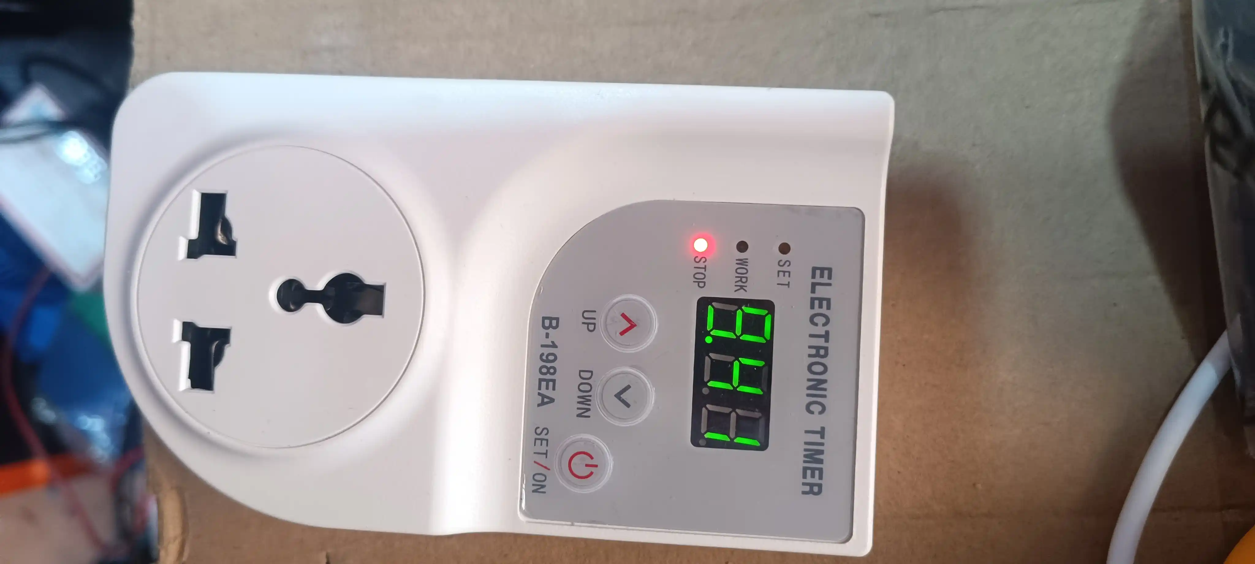 B-198EA va B-198A – Raqamli elektron taymer - inkubatorlar, sovutgichlar uchun mos keladi
