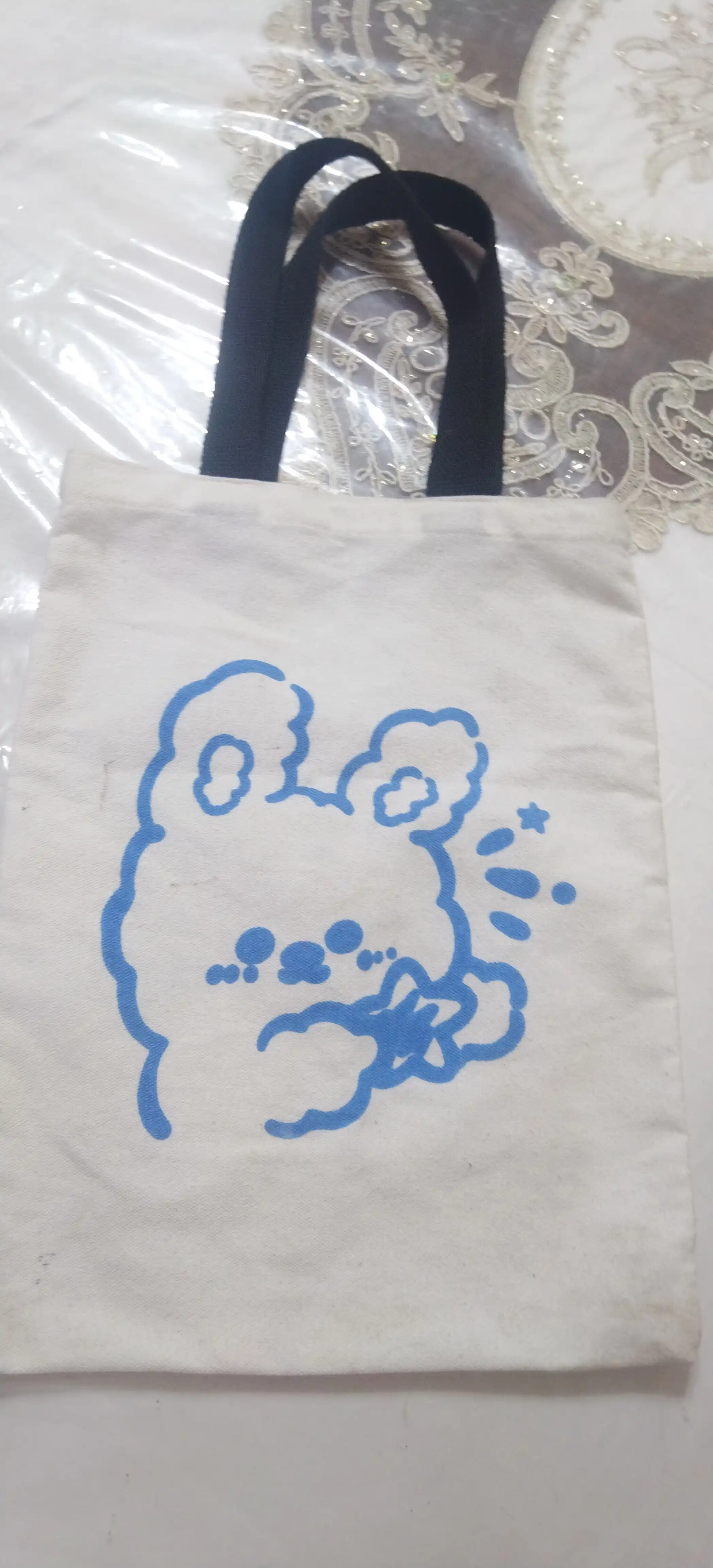 Bolalar shopper sumkasi, kundalik, yelka ustida, 27 * 21 sm