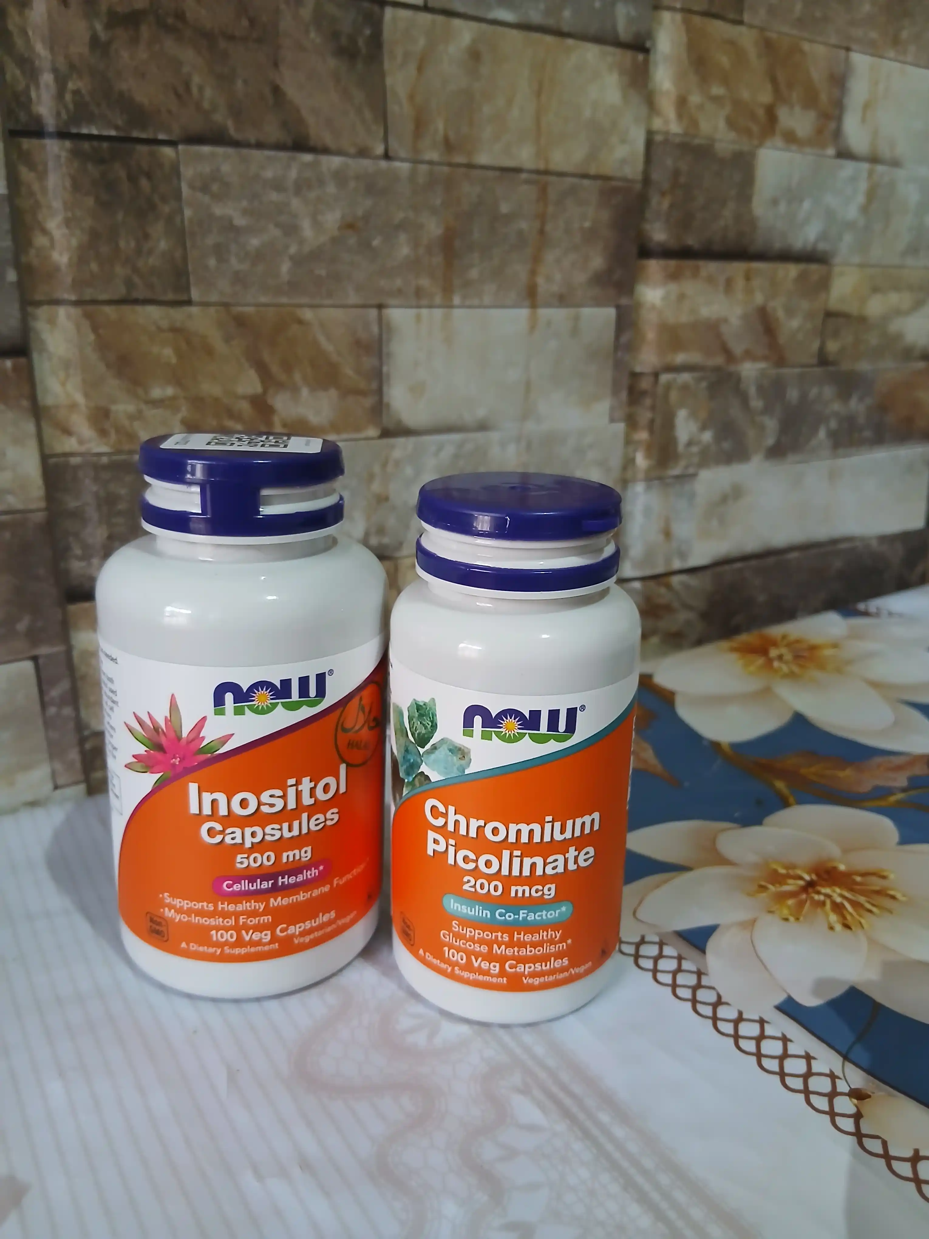NOW Foods, Xrom pikolinati, Chromium Picolinate, 200 mkg, 100 vegetarian kapsulalari