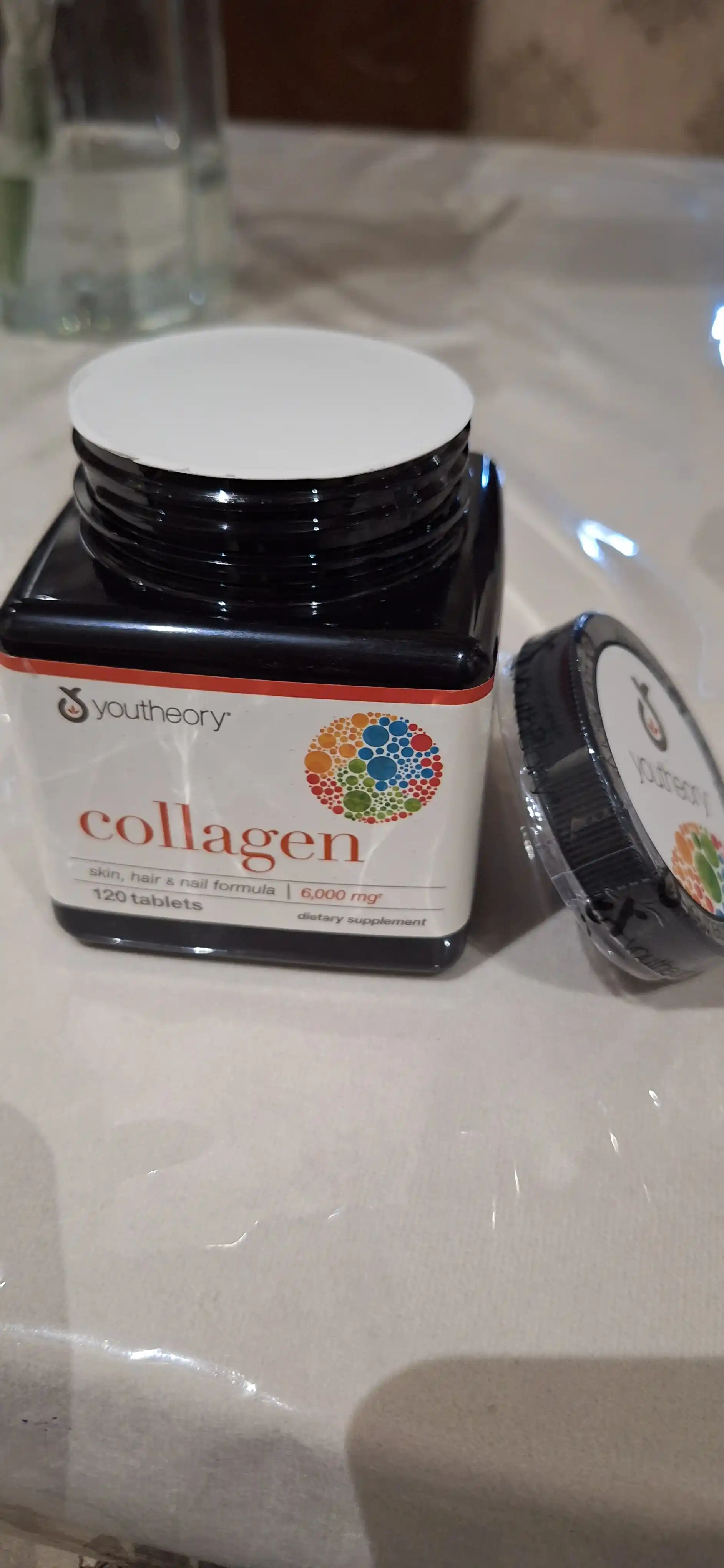 Коллаген Youtheory США таблетки с витамином C, Collagen, 1000 мг