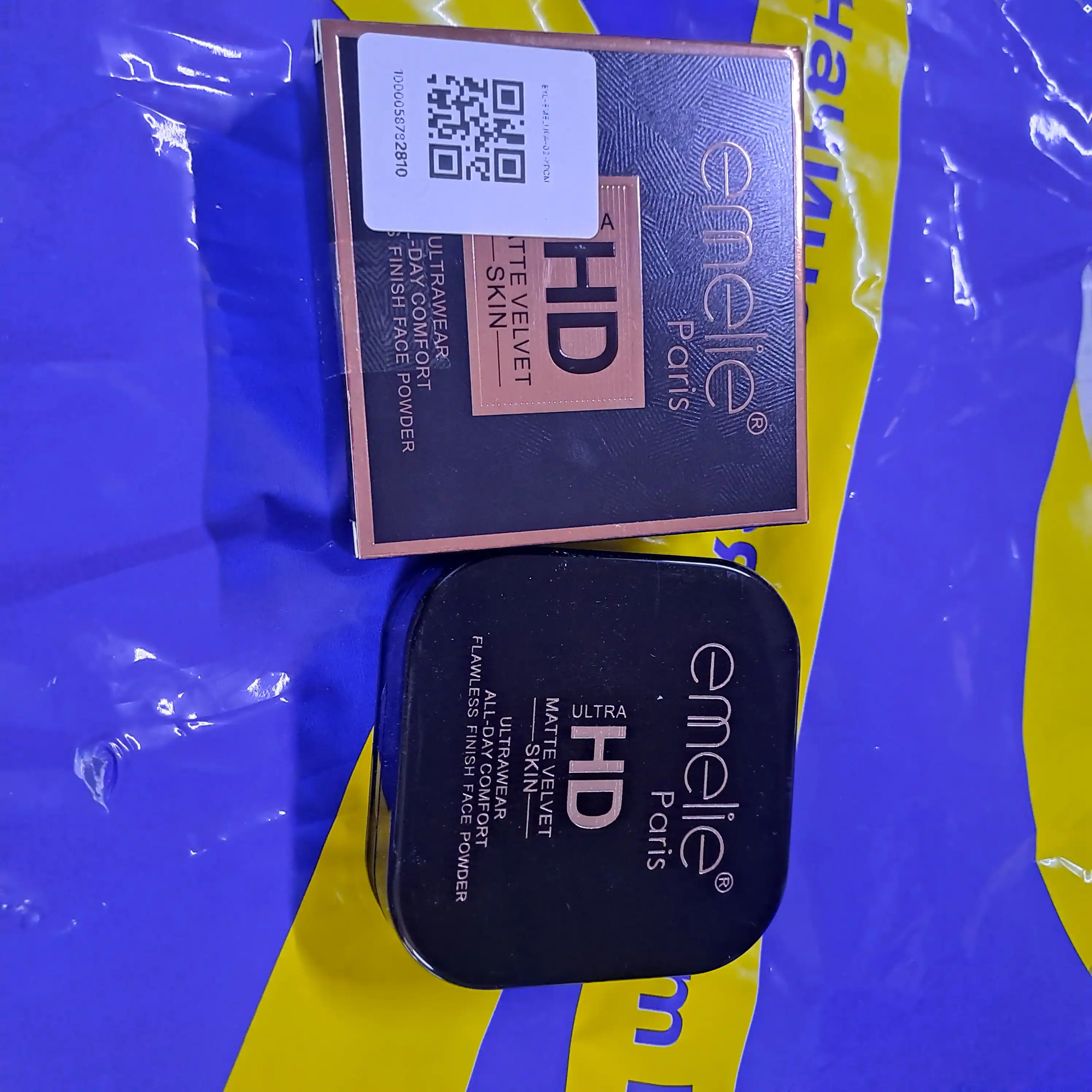 Пудра для лица Emelie BB/HD компактная Matte Powder, SPF, матовая, стойкая