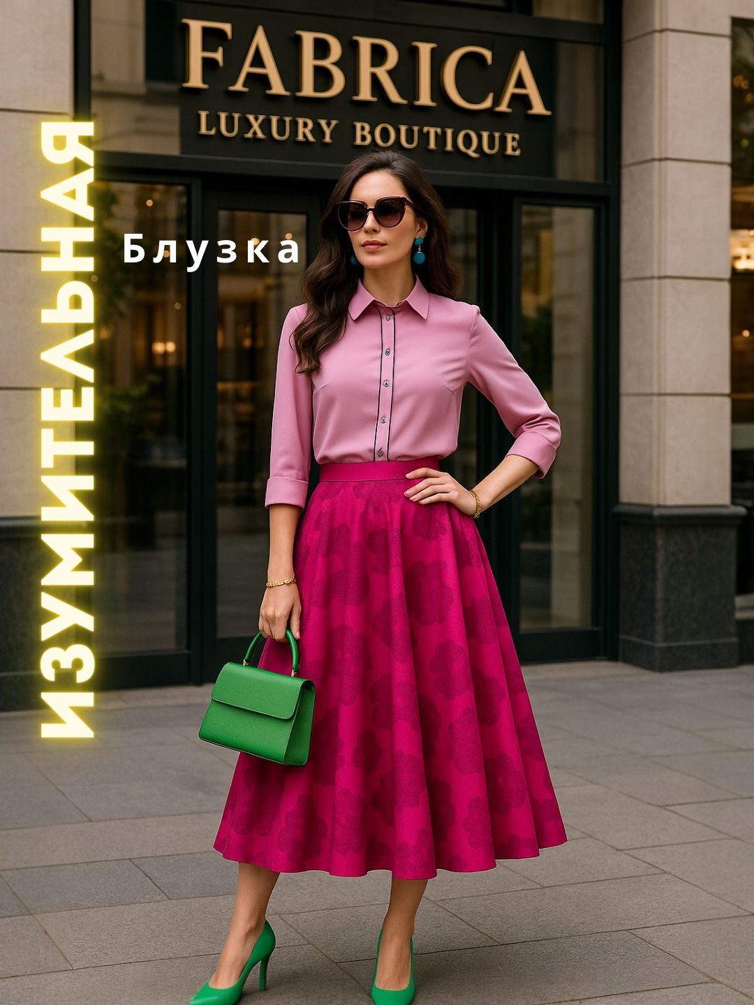 Ofis bluzkasi, ayollar uchun - 