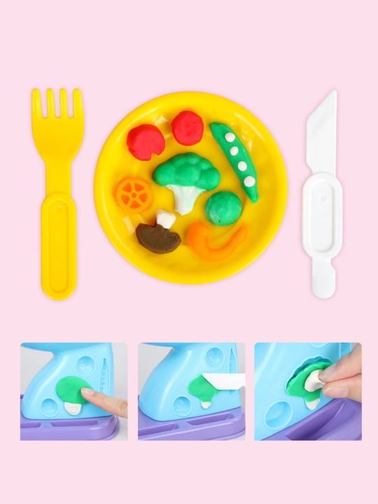 Play-Doh yumshoq plastilin to'plami muzlatilgan, shirinliklarni modellashtirish to'plami