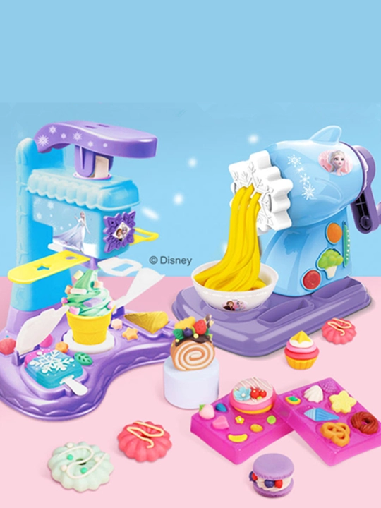 Play-Doh yumshoq plastilin to'plami muzlatilgan, shirinliklarni modellashtirish to'plami
