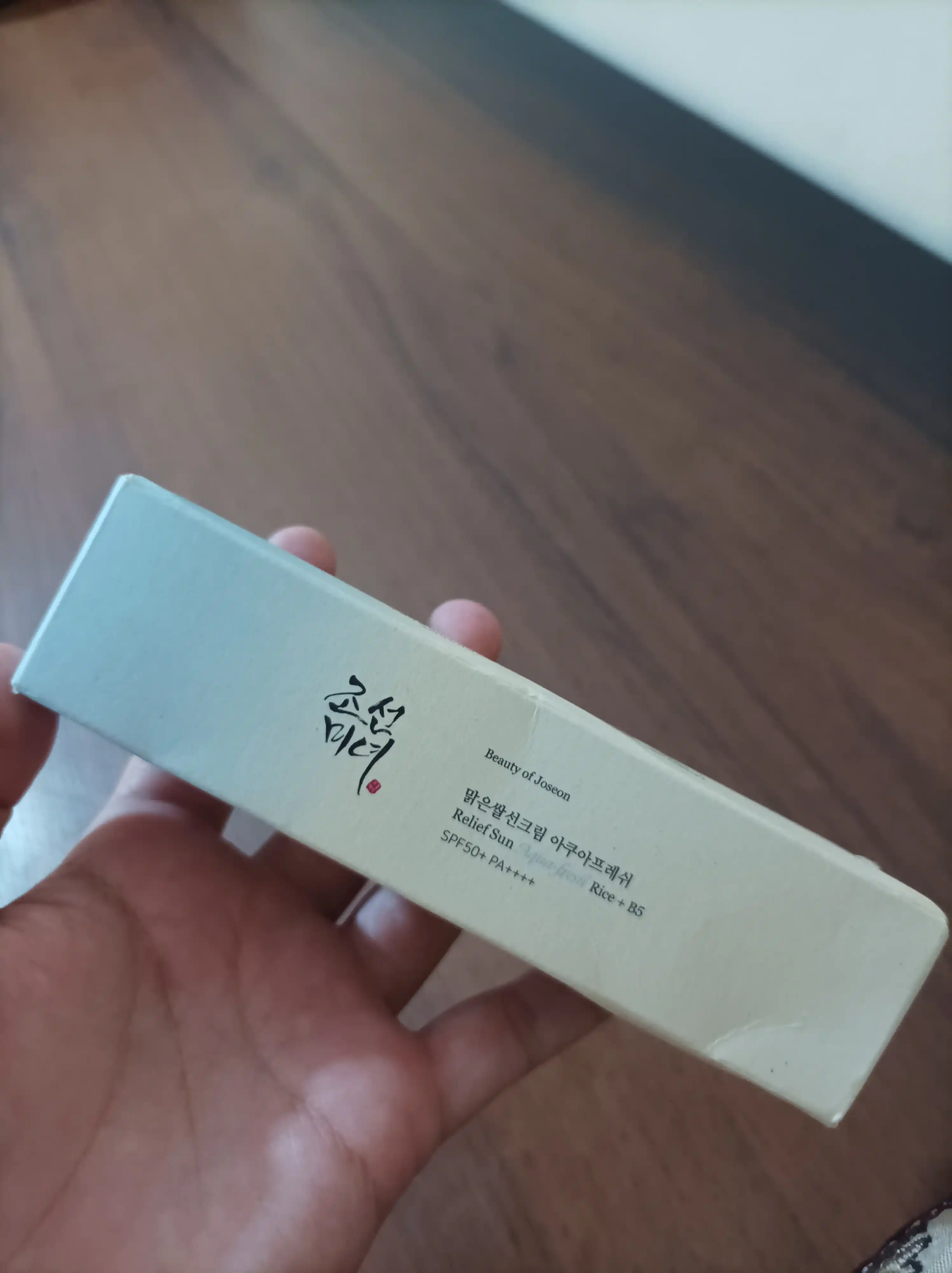 Лёгкий солнцезащитный крем с пантенолом Beauty of Joseon Relief Sun Aqua-fresh Rice+B5 SPF50+ PA++++