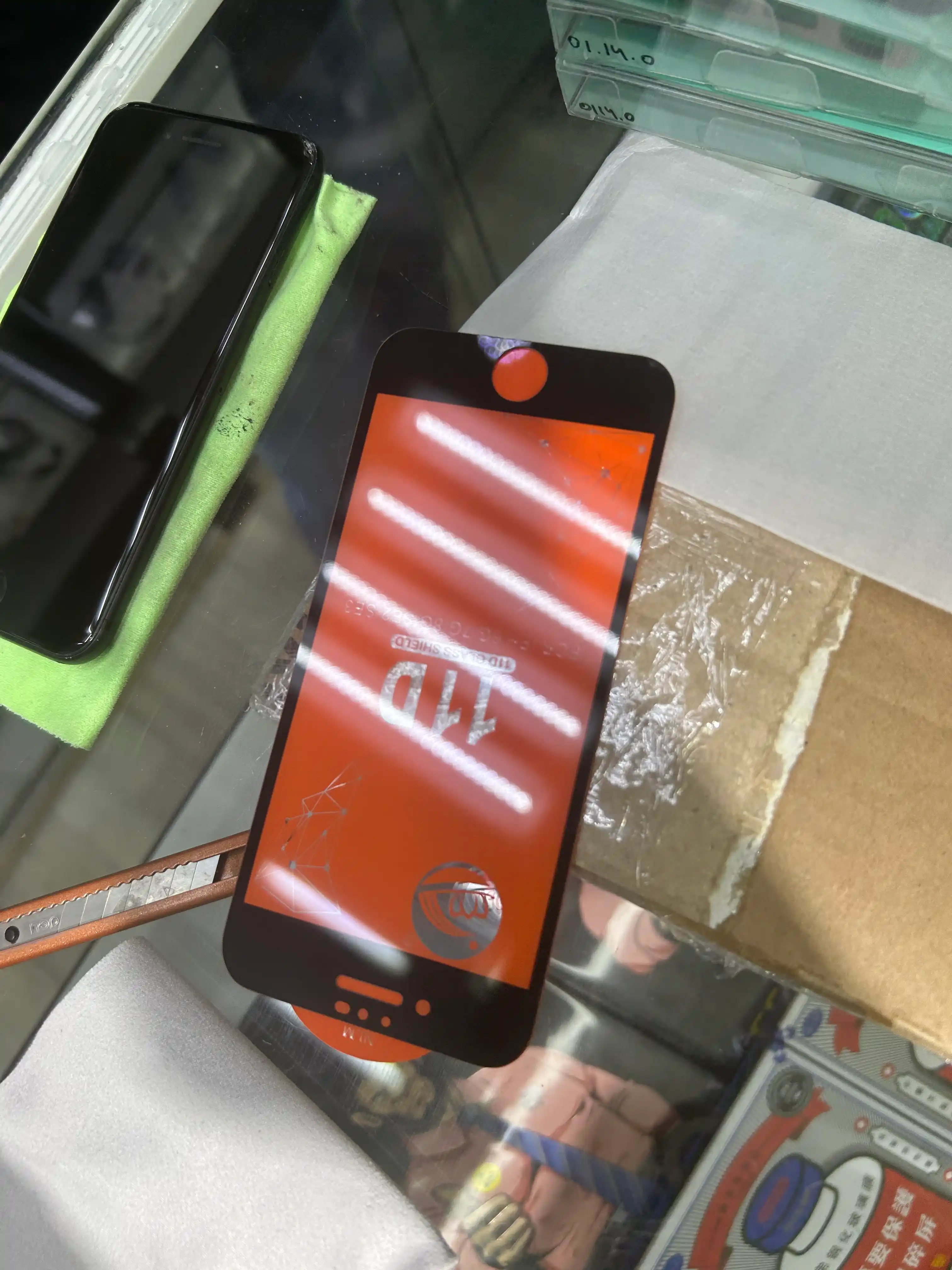 Защитное стекло для iPhone 11, XR, 12, 13, 14, XS, 6s, 7, 8, SE, Pro, Max, Plus, Mini