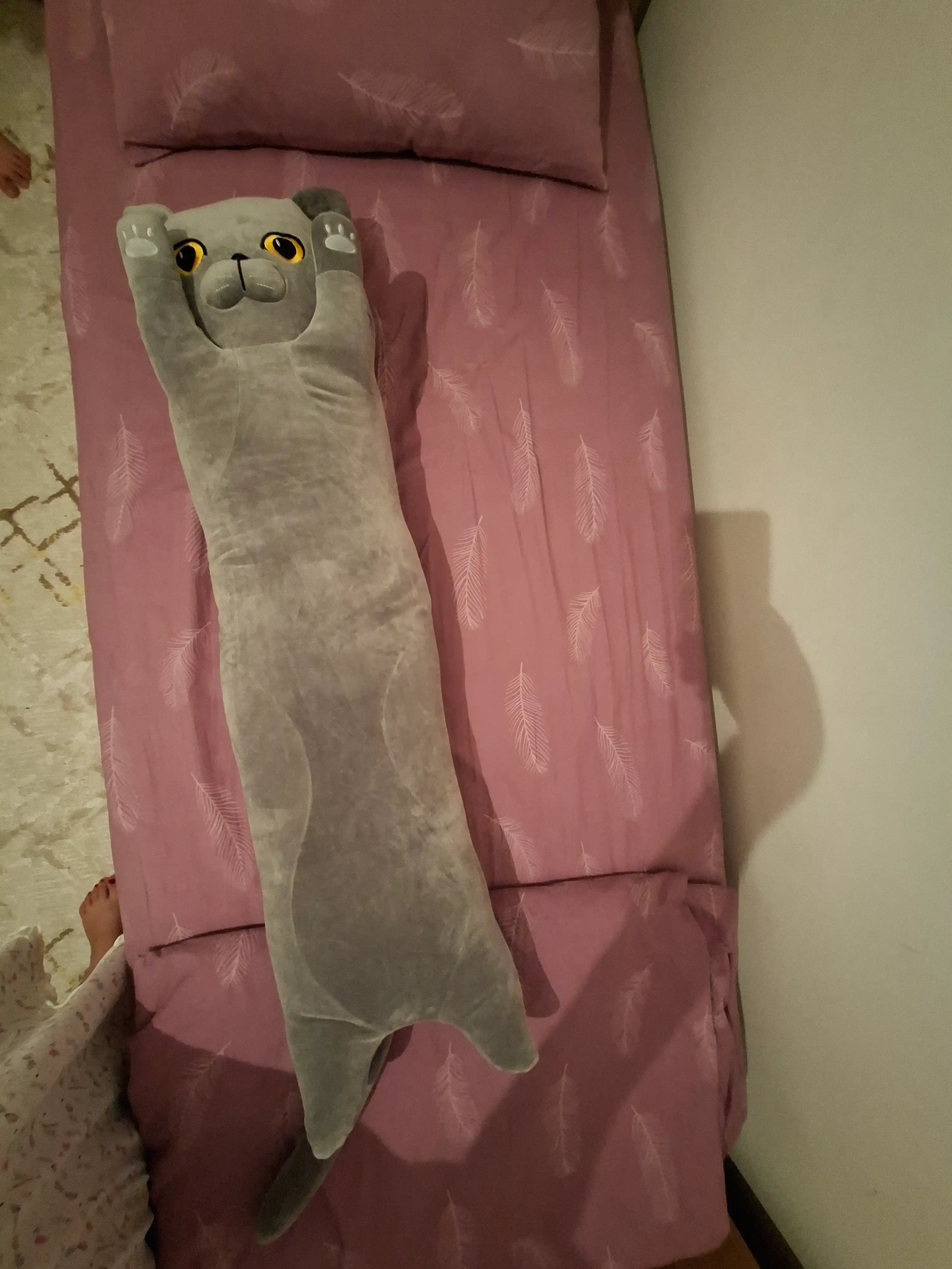 Кот-батон, мягкая игрушка-подушка Cat Loaf, плюшевый