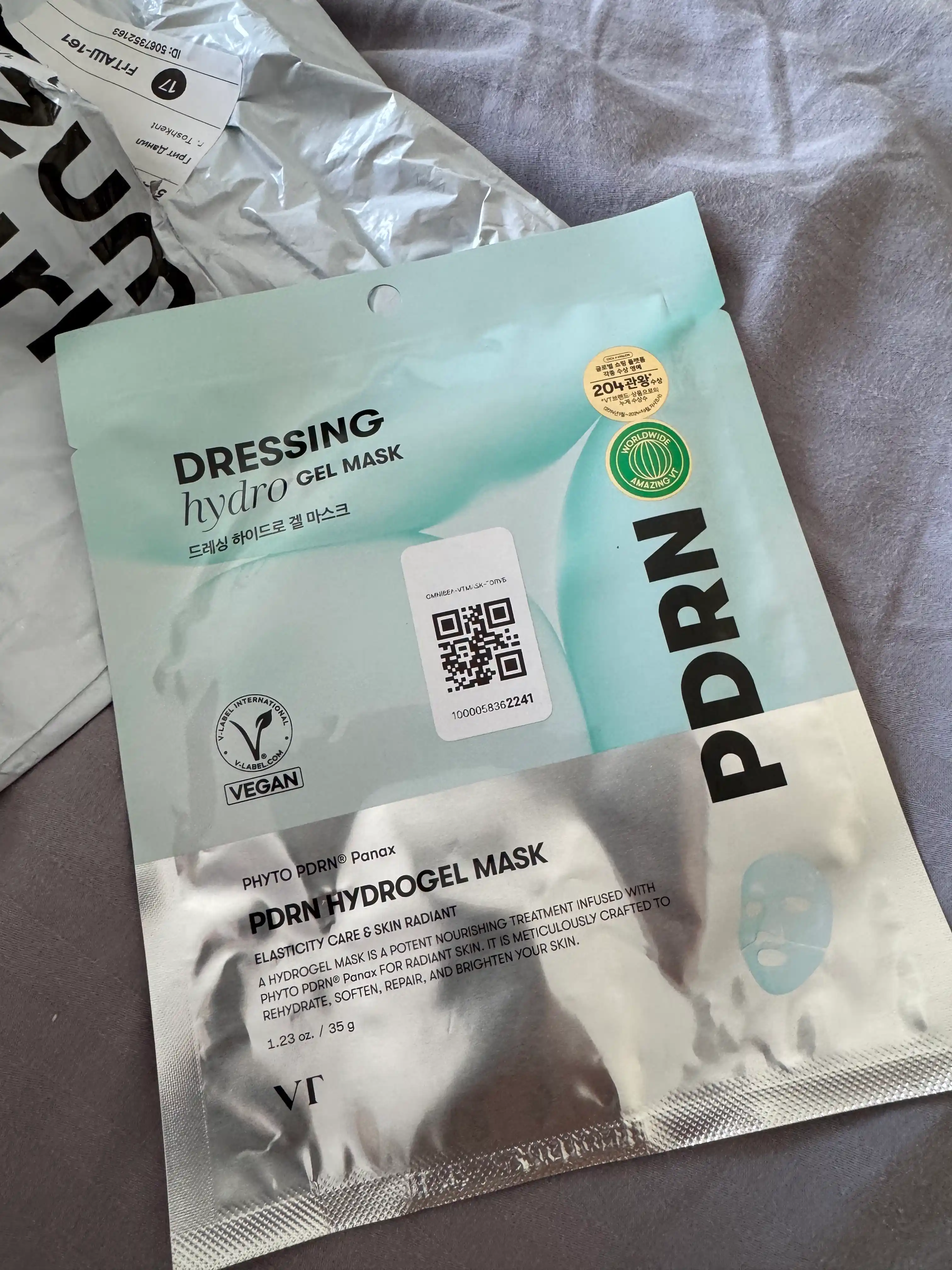 Гидрогелевая и тканевая маска с микроиглами VT Cosmetics, PDRN, ретинол, коллаген, лифтинг