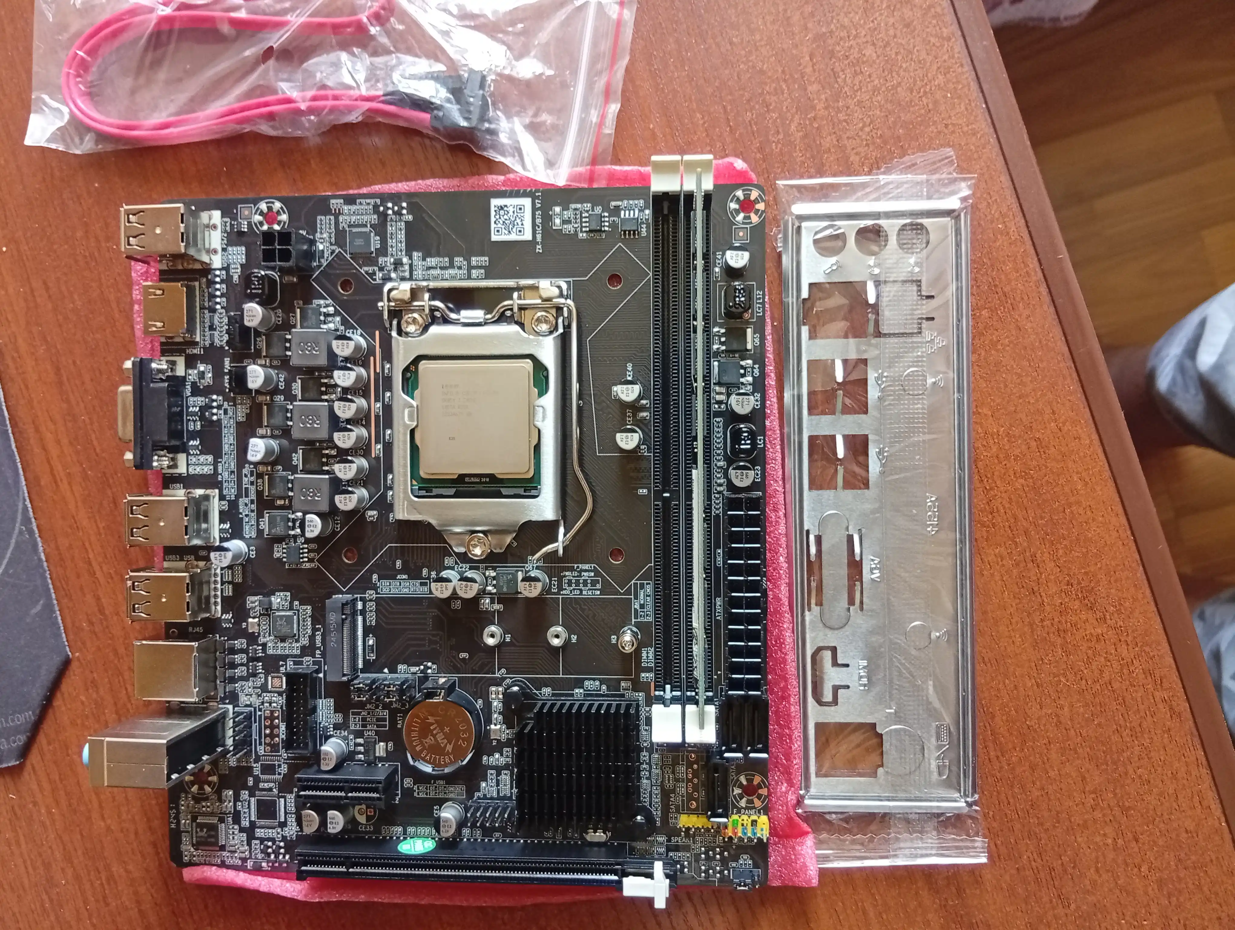 Материнская палата H61 комплект / 2th gen Core i3, i5, i7 LGA1155 / ОЗУ 8,16GB DDR3, 3 в 1