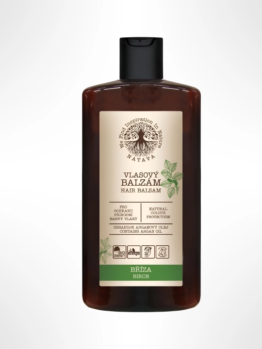 Soch uchun NATAVA balzami, qayin, qichitqi o‘t, lopux, oblepixa, 250 ml - 