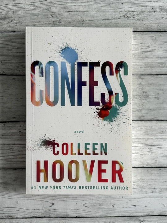 CONFESS a novel Collen hoover, мягкий переплет - 