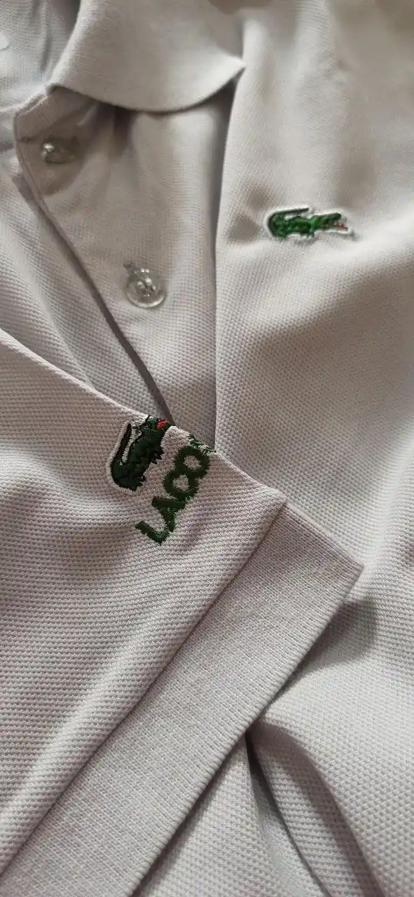 Erkaklar uchun polo, yoqali, yoz uchun finka