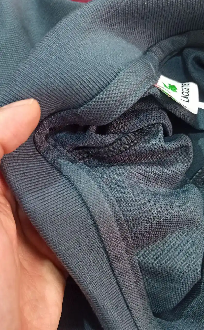 Erkaklar uchun polo, yoqali, yoz uchun finka