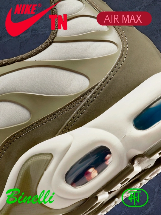Erkaklar va ayollar uchun Nike Air Max Plus TN sport krossovkalari, 40-48, drill