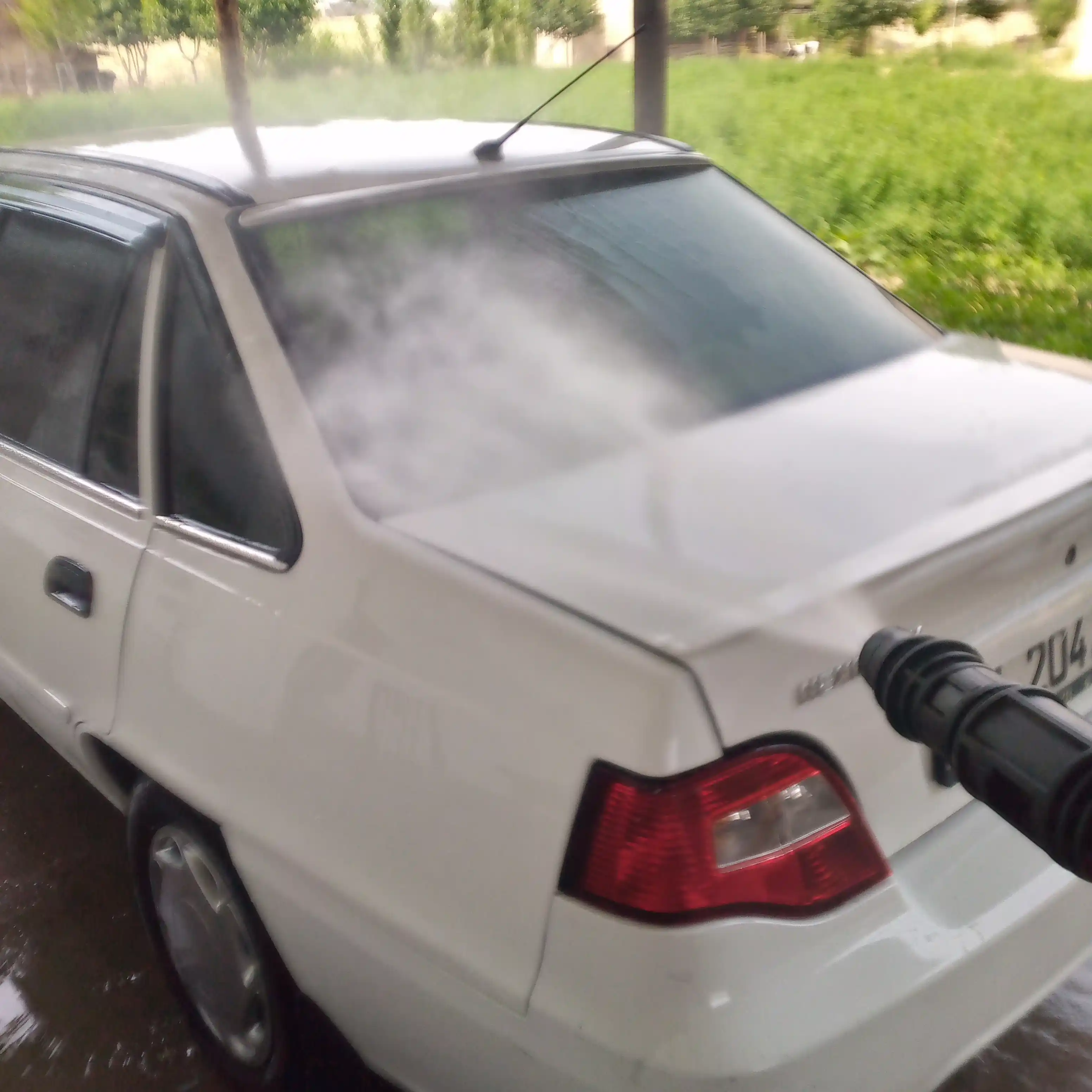 Yuqori bosimli elektr yuvish avto-moykasi 2500 Vt, 120 BAR, penogenerator bilan, apparat