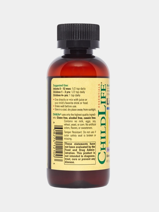ChildLife Essentials, Liquid Iron (Жидкое железо) с натуральным ягодным вкусом, 118 мл