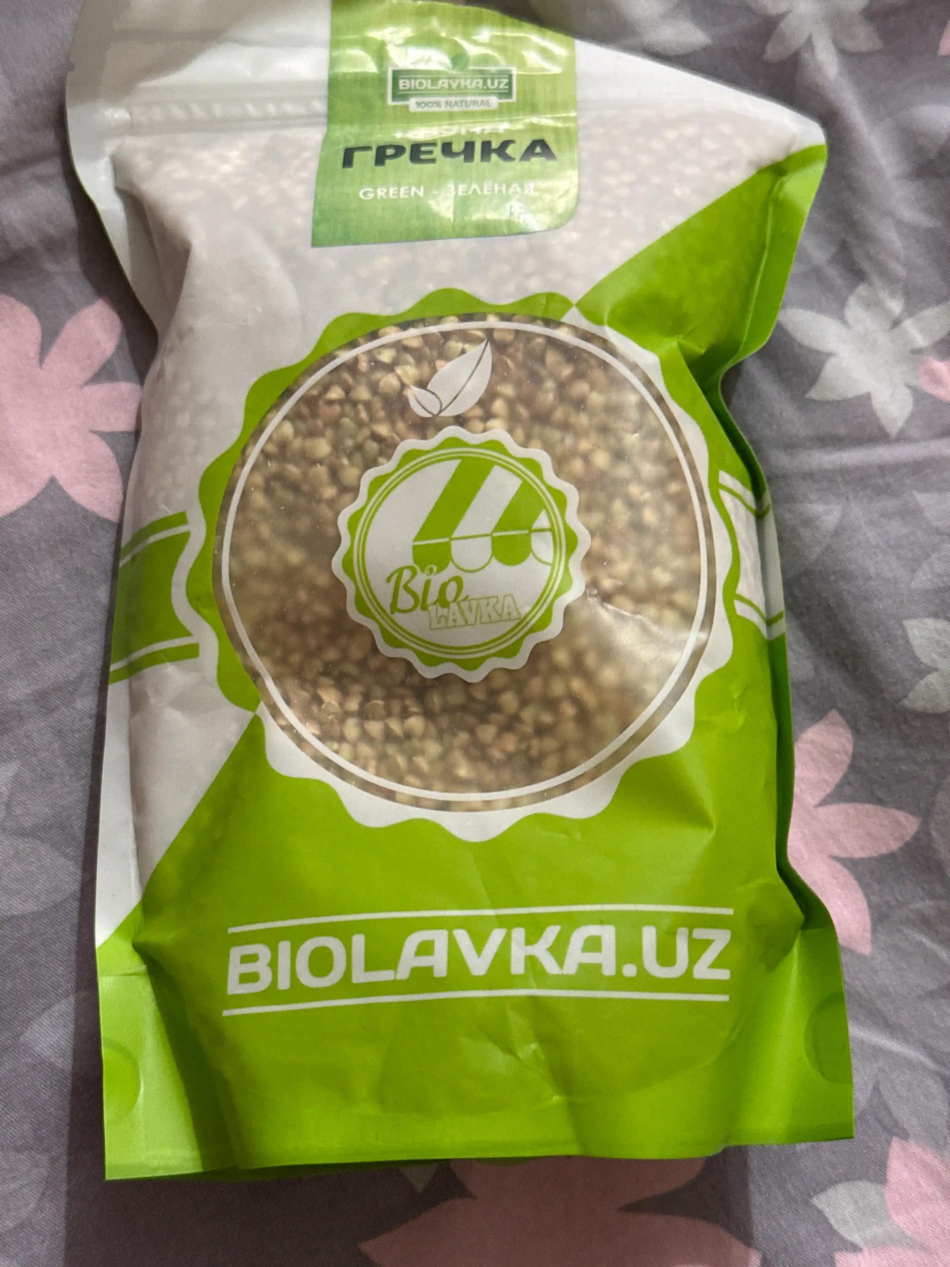Grechka yashil, glyutensiz, Biolavka, 500 g