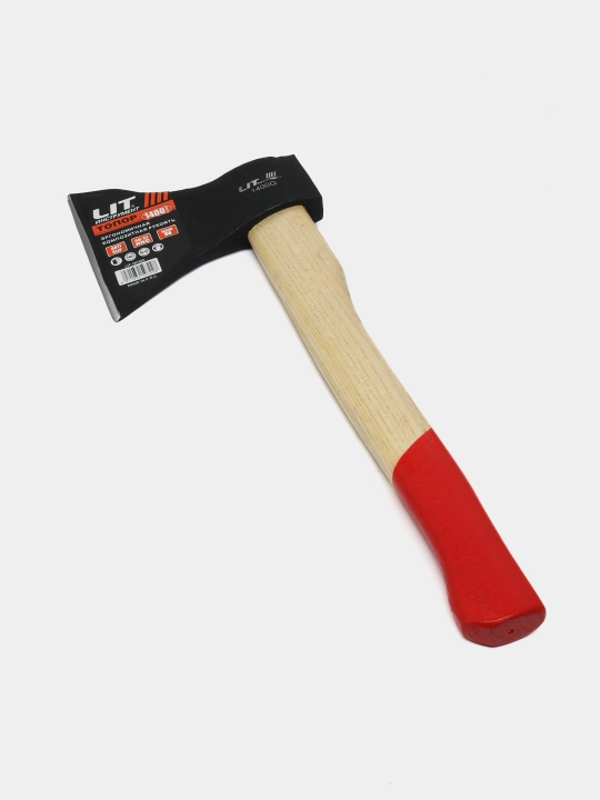 Топор с деревянной ручкой LIT 1000g 1200g 1400g 1700g, для измельчения древесины и мяса