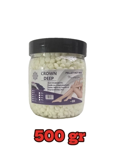 Cown Deep Воск для депиляции в гранулах, 200 гр — GOLDPAR-GRANULA-БЕЖЕВ