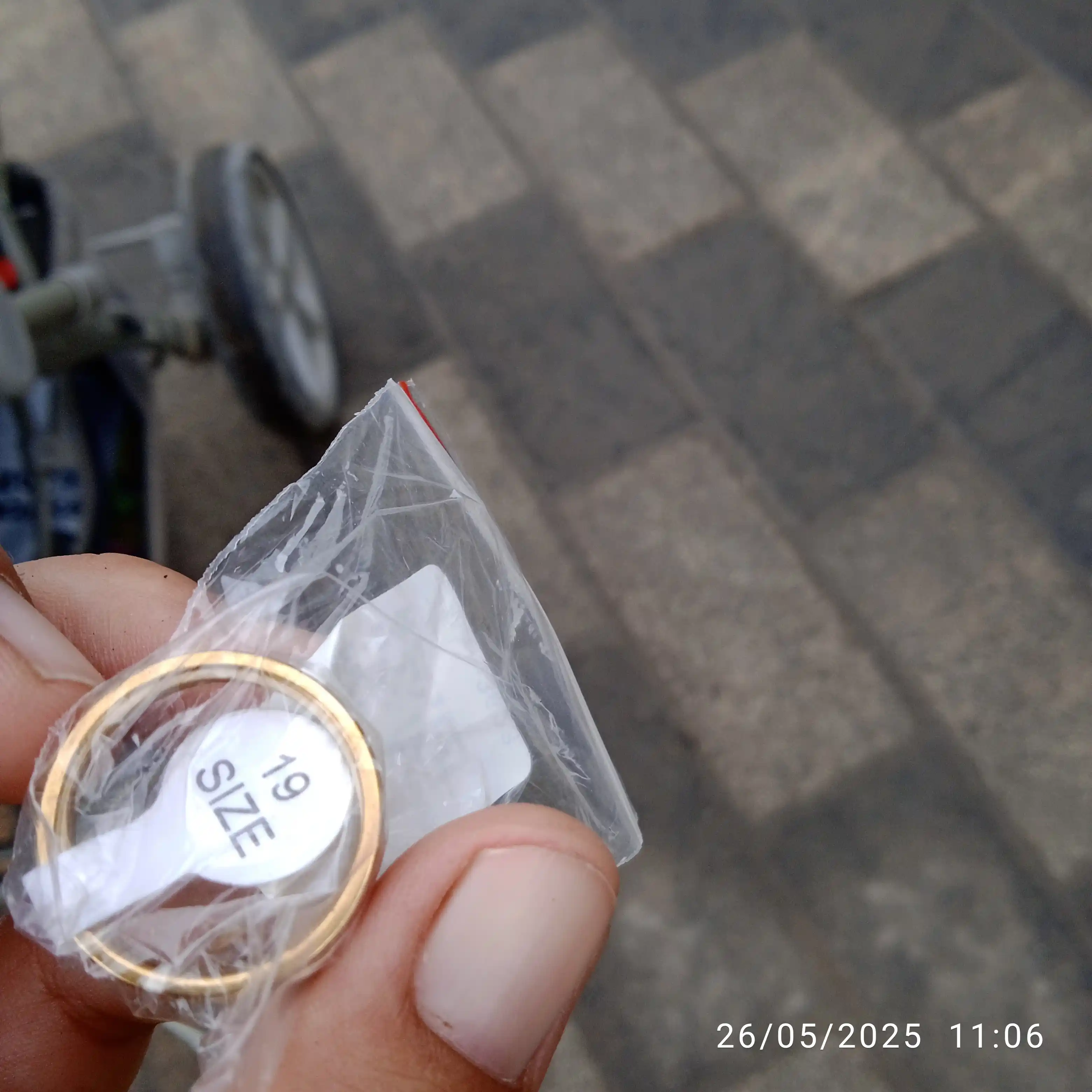 Женское кольцо из нержавеющей стали