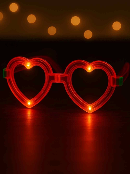 LED yoritgichli bayramona ko‘zoynak, 3 xil rejimda yonadi