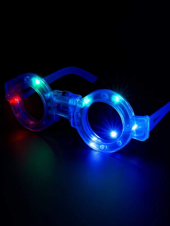 LED yoritgichli bayramona ko‘zoynak, 3 xil rejimda yonadi