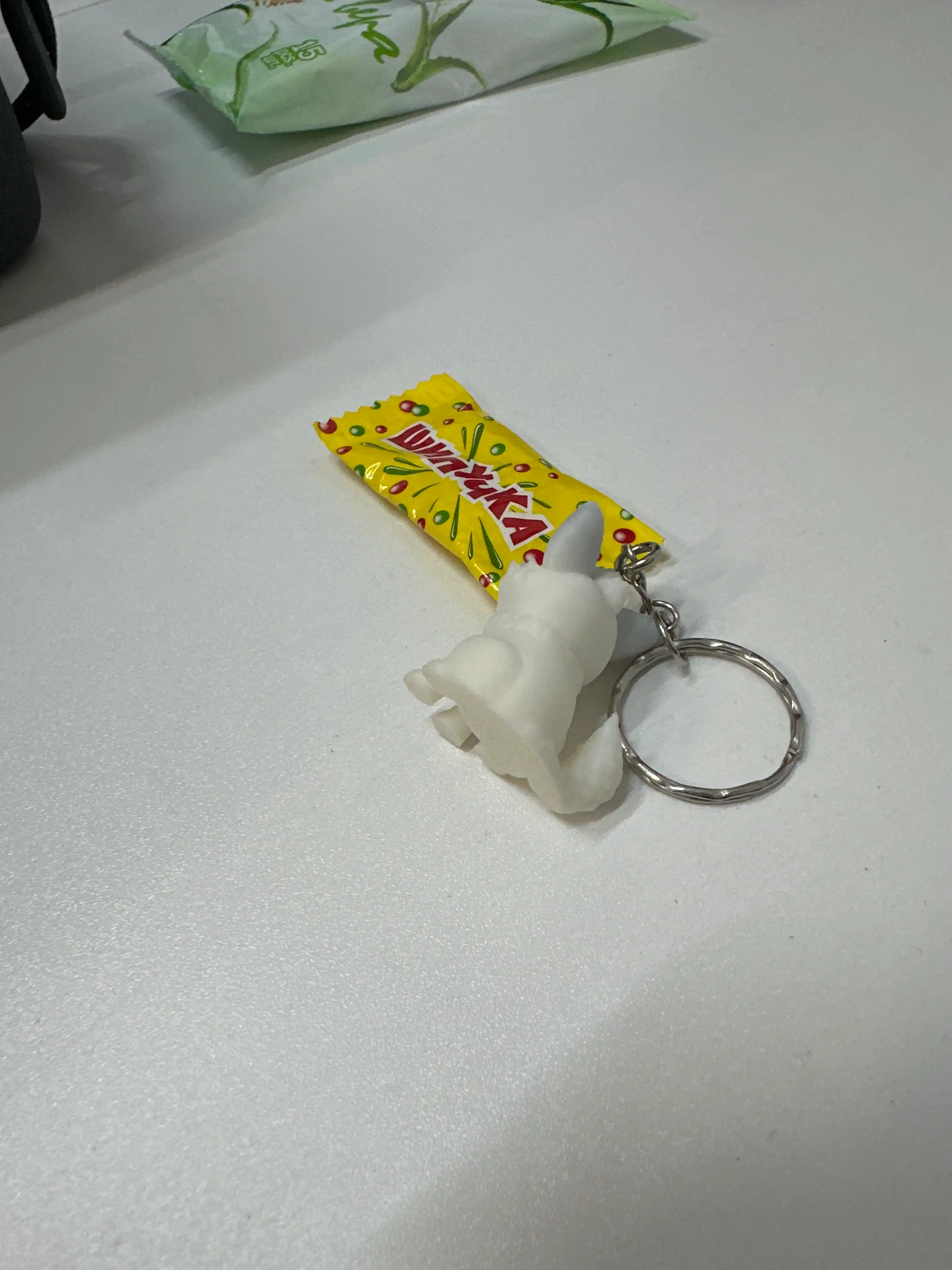 3D printerdan yasalgan yoqimli kuchukcha kalit ilgichi