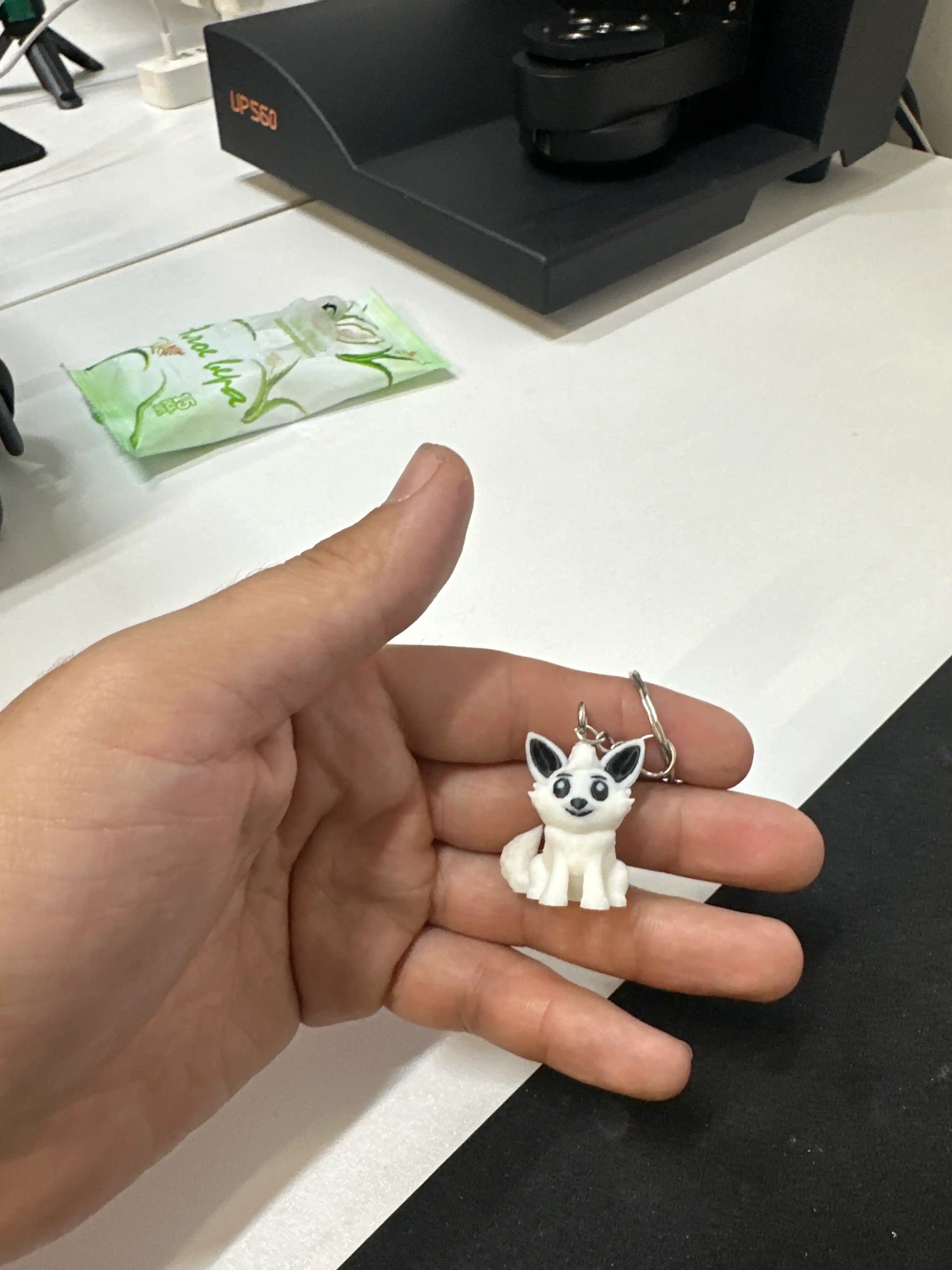 3D printerdan yasalgan yoqimli kuchukcha kalit ilgichi