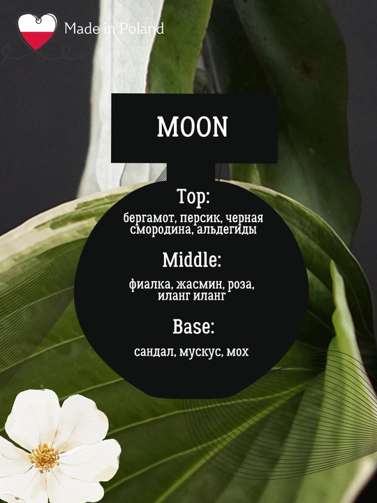 Ayollar parfyumlangan suvi, Moon, 75 ml, La Rive