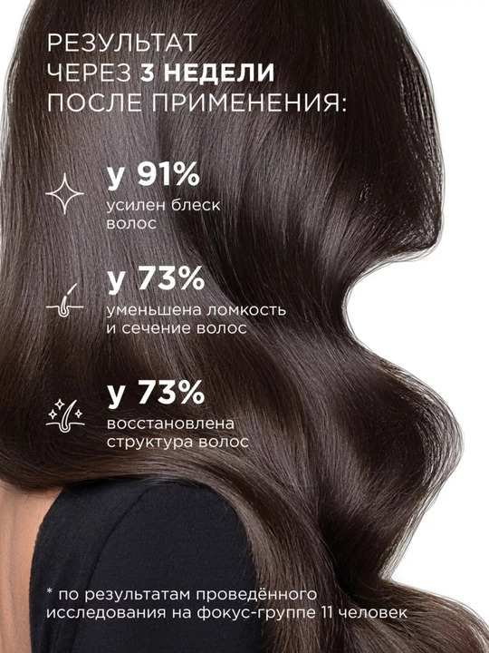 Шампунь для волос с кератином укрепляющий, Keraforce