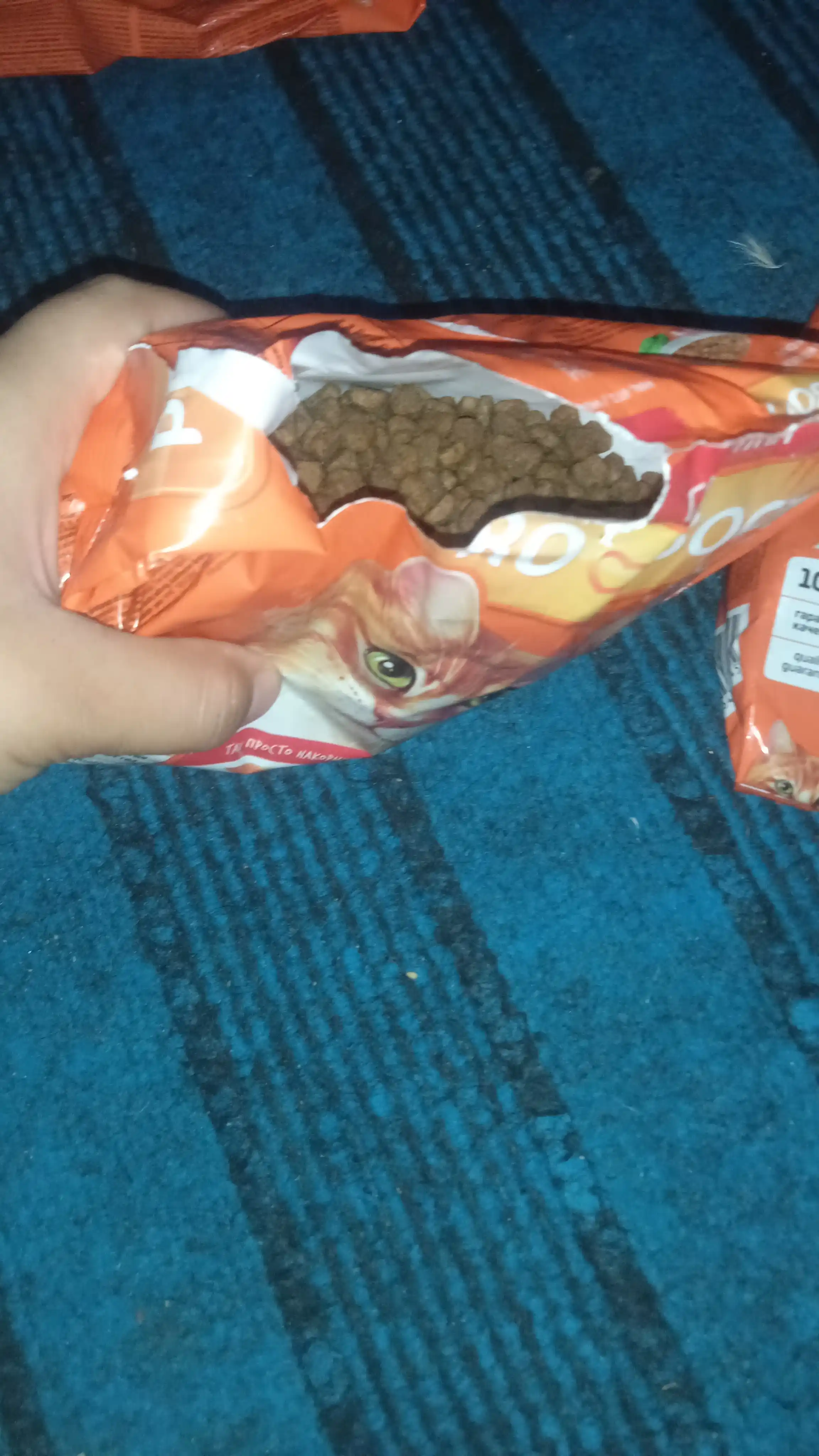 ProXвост mushuklar uchun quruq yem mol go'shti, 350 gr