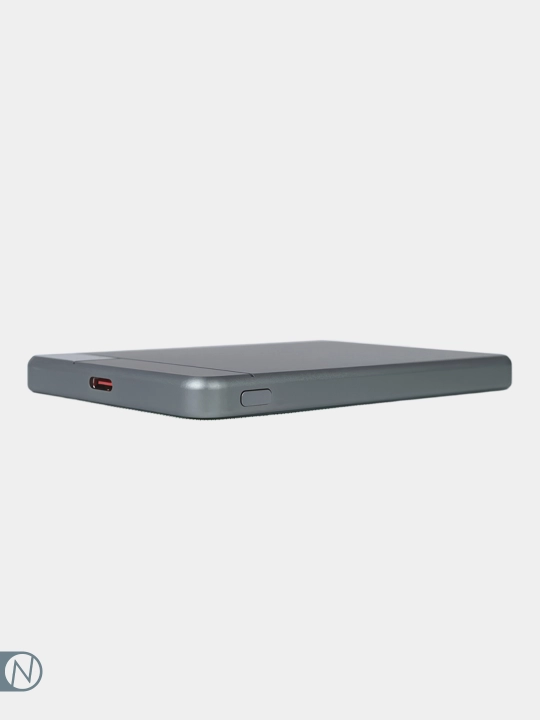 Simsiz tashqi akkumulyator MagSafe Power Bank, yupqa va zaryad ko'rsatkichi bilan