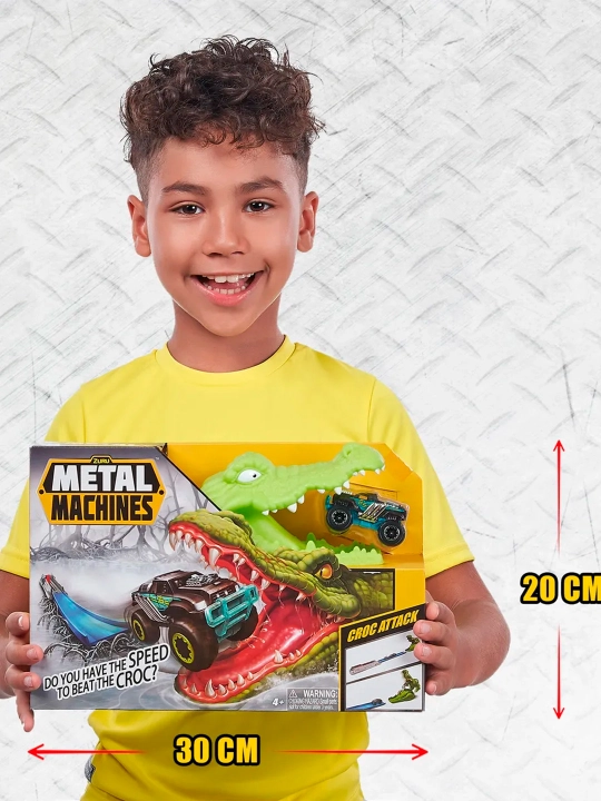 Трек Metal Machines крокодил с пусковой установкой - 