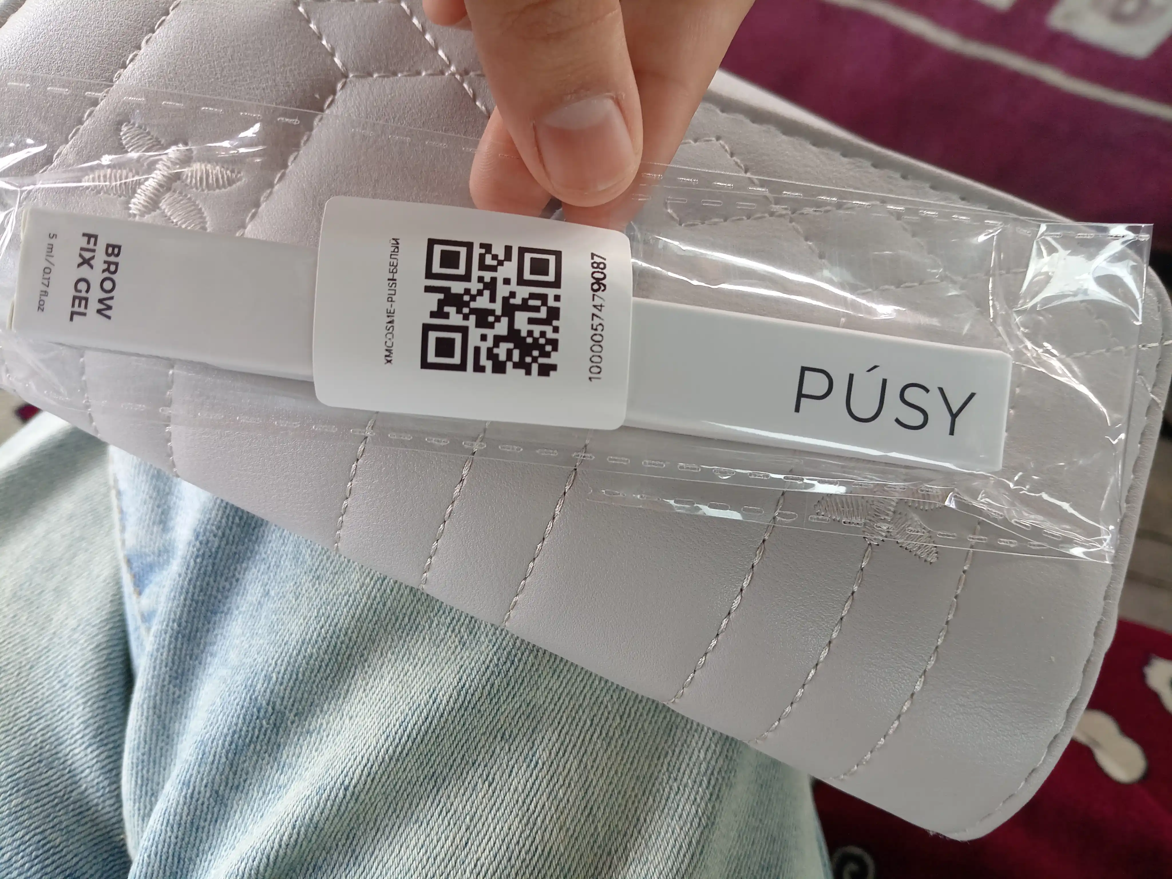 Jel PUSY SUPER Qoshlar uchun gel-fiksator, rangsiz, 24 soat chidamlilik, 5 ml