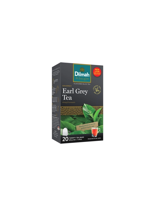 Qora choy Dilmah, bergamot bilan, 20 paketcha - 