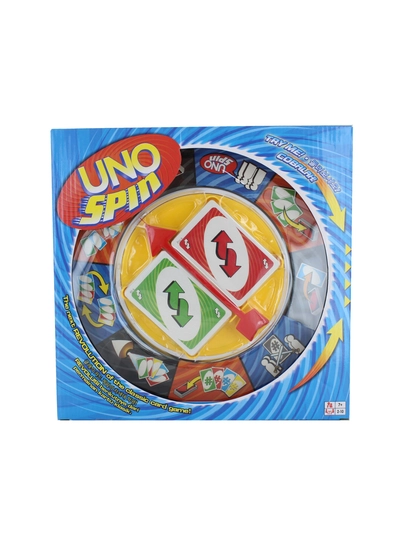 Настольная игра UNO spin карточная, 7+ — UMNYAGA-UNO