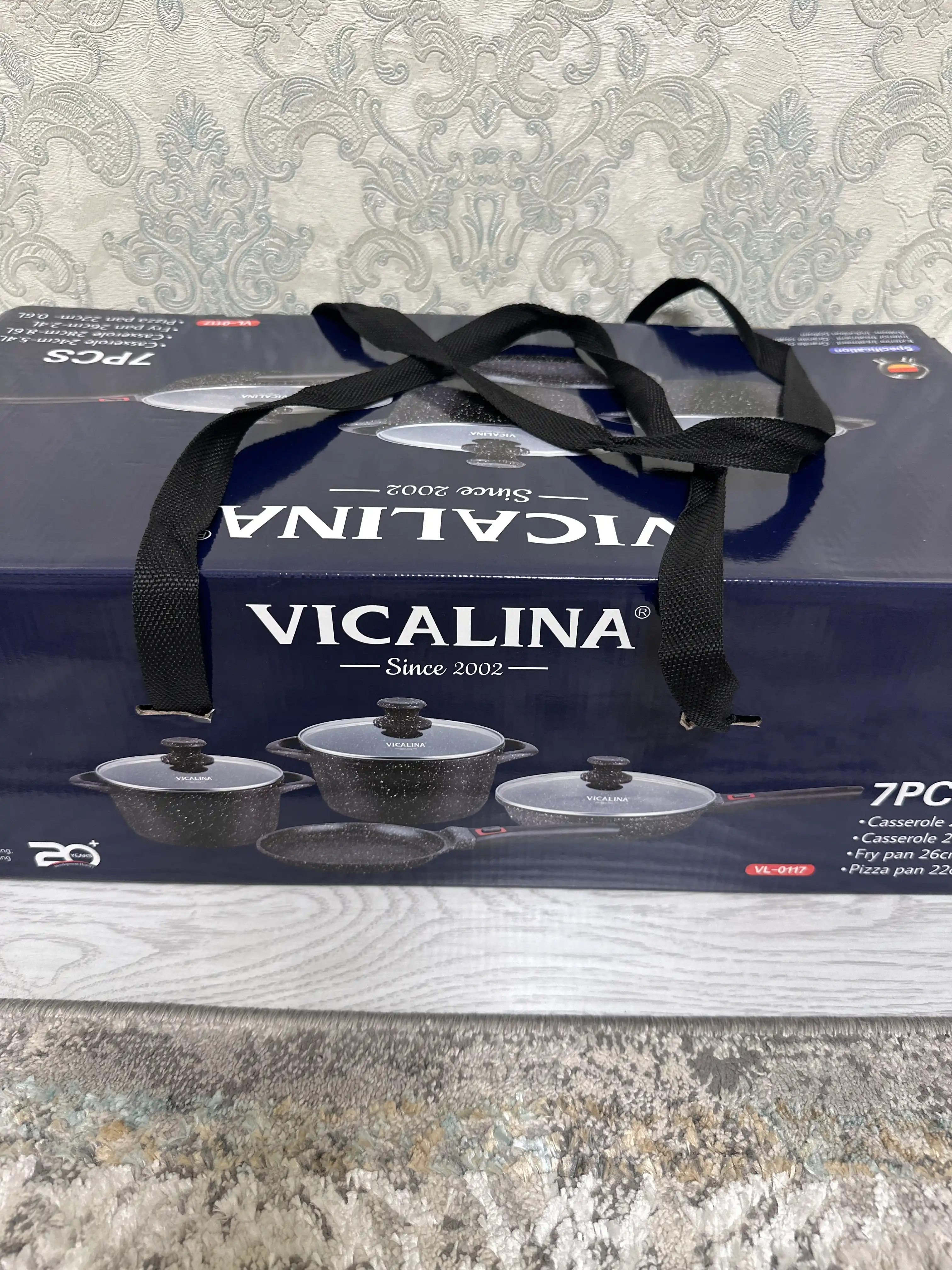 Кухонный набор Vicalina, набор кастрюль и сковород, 5 в 1