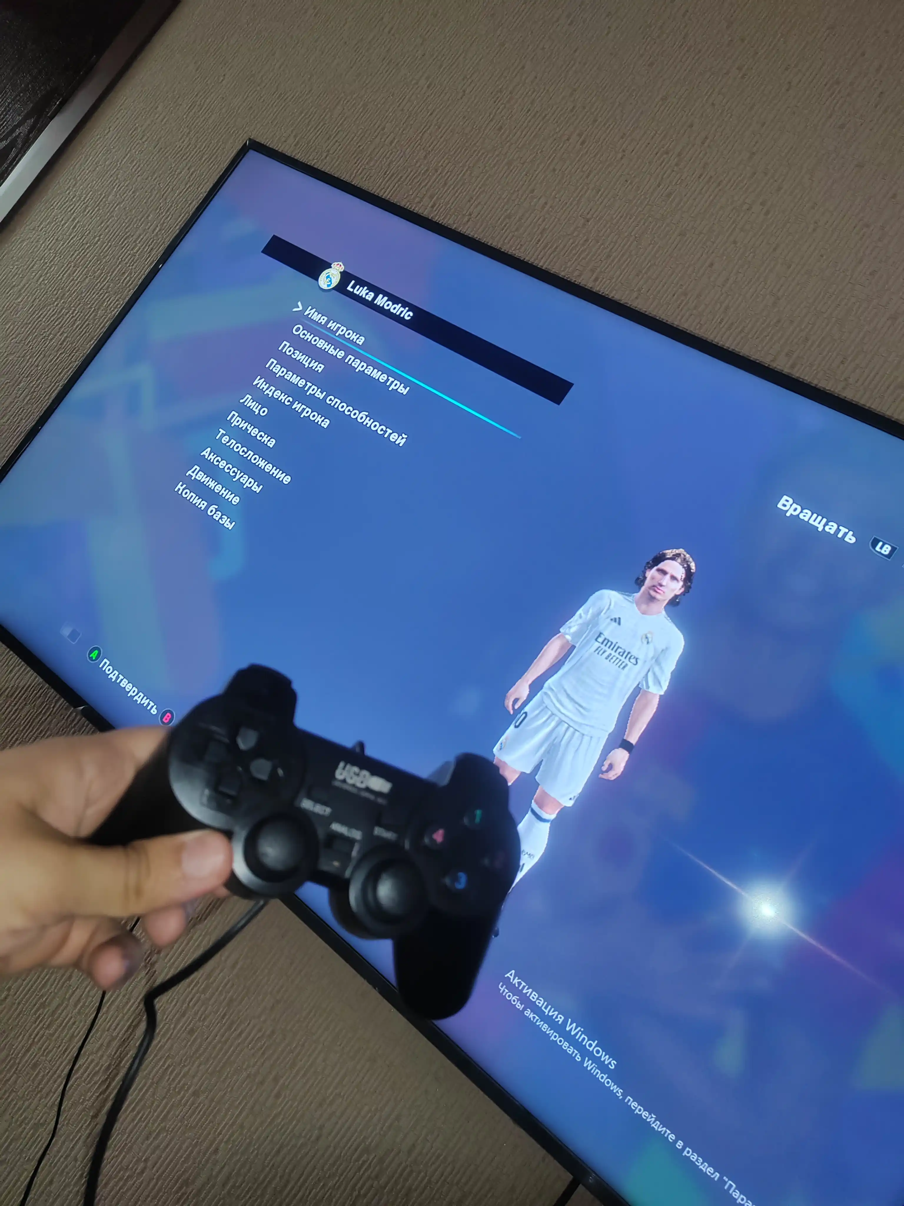Геймпад для ПК USB, Компьютерный джойстик для игр, удобное управление