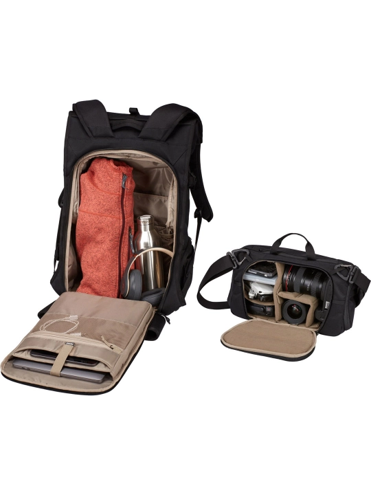 Ryukzak Thule Covert DSLR Rolltop Backpack 32L, Black, 3203908