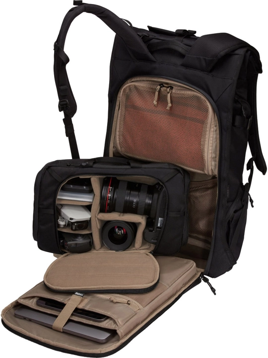 Ryukzak Thule Covert DSLR Rolltop Backpack 32L, Black, 3203908