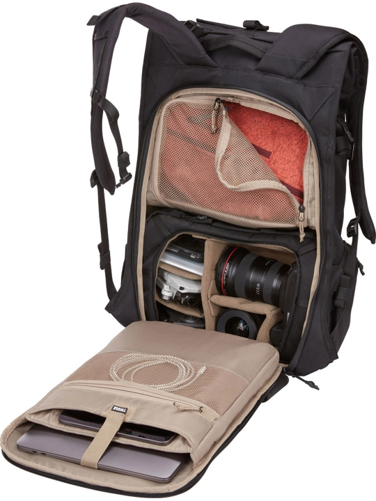 Ryukzak Thule Covert DSLR Rolltop Backpack 32L, Black, 3203908
