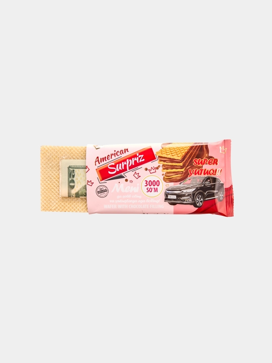 Вафли American Surprise вкусный и выигрышный продукт