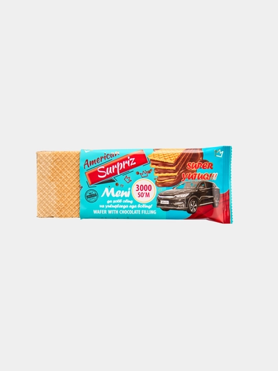 Вафли American Surprise вкусный и выигрышный продукт