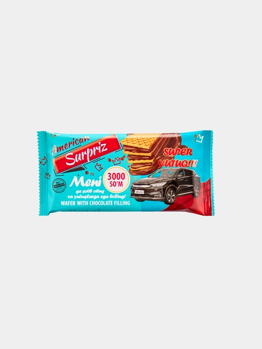 Вафли American Surprise вкусный и выигрышный продукт