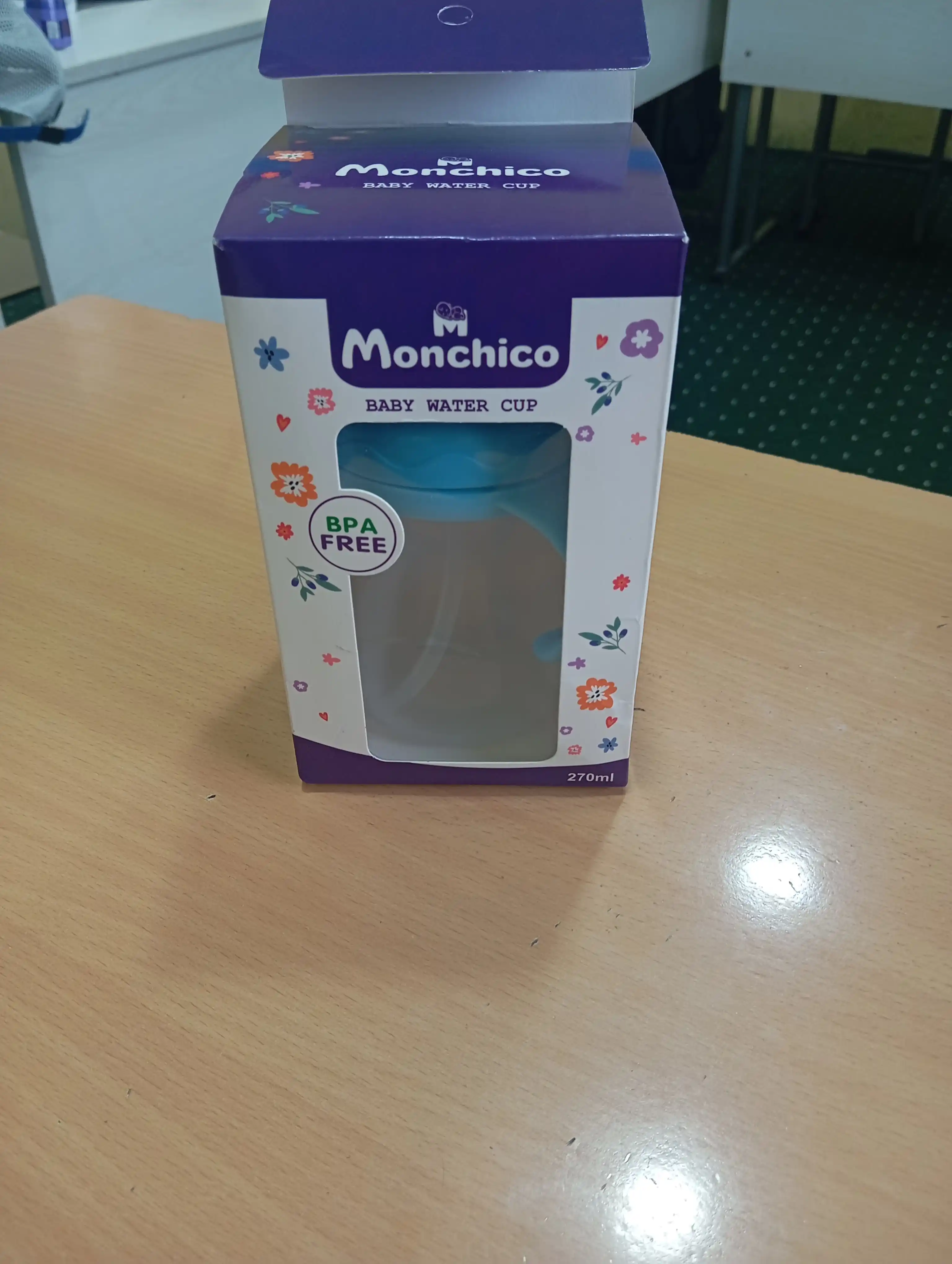 Monchico Naychali bolalar suv idishi, 270 ml