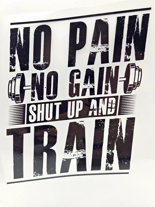 Dtf no Pain, 15*15 kiyim stikeri