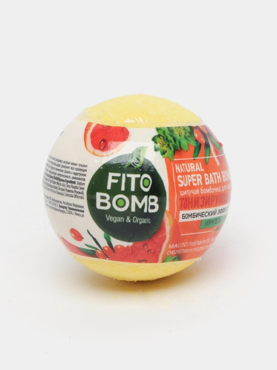 Tonik ko'pikli vanna uchun sharchalar Fito cosmetic, Fito Bomb, 110 g