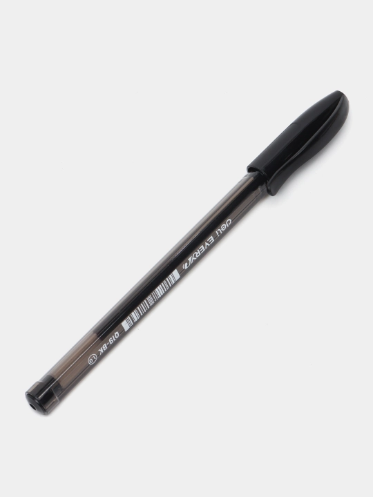 Sharikli ruchka Deli EQ19-BK, 1 mm, 3 dona